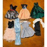 پیراهن عروسک باربی واراداتی